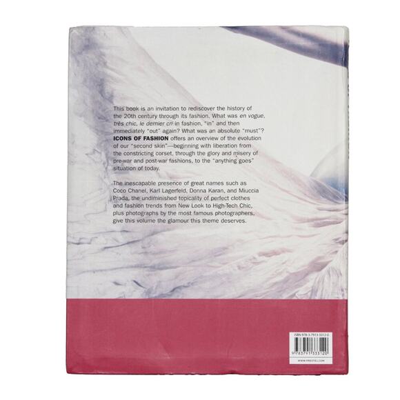 Icons of Fashion the 20th Century Prestel Fashion Book - Picture 4 of 8